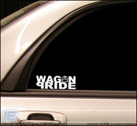 Wagon Pride (w/ Monkey) Decal / Sticker