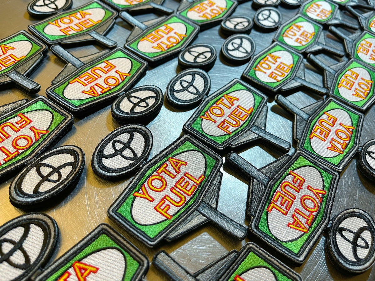 Retro Fuel Sign Patch - v1 Green – IMPORTequipment