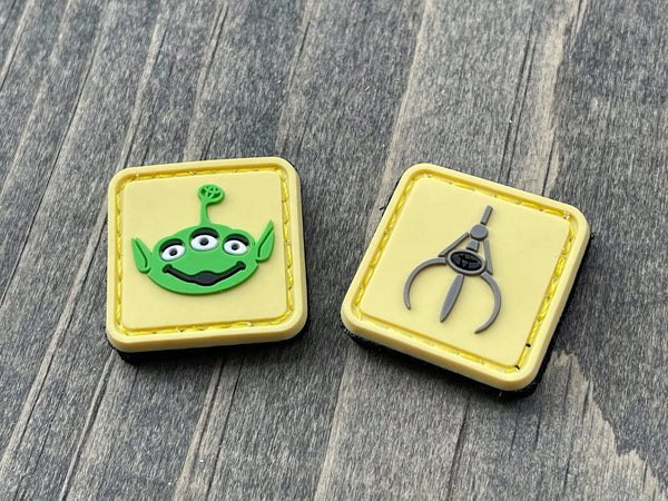 Alien & Claw PVC Ranger Eye Patches (sold in pairs)