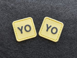 PP "YO" PVC Ranger Eye Patches (sold in pairs)