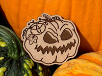 Evil Pumpkin - Wood Patch