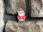 Santa - Wood Patch (Sold Individually)