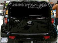 Aerodynamics Is Overrated Front or Rear Windshield Decal Sticker