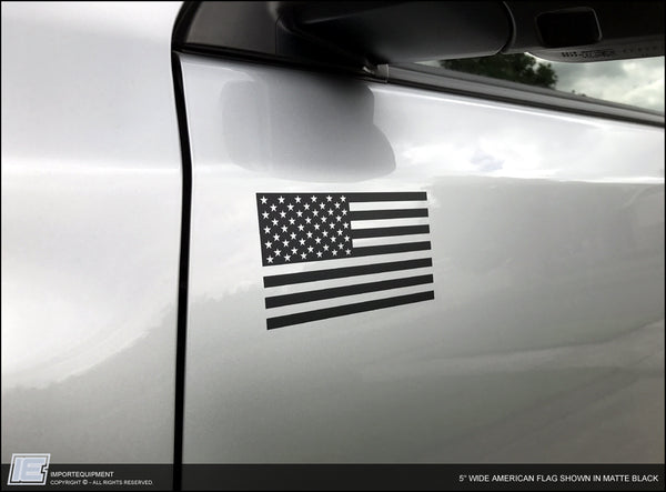 American Flag Decal - Toyota 4Runner Tacoma FJ Sequoia Tundra