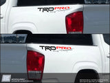 Toyota Tacoma TRD PRO Bedside Decal (1-pair) 2016 2017 2018 two-color option