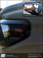 Toyota Tundra Headlight Side Marker Overlay Decal - fits: 2014 - 2017