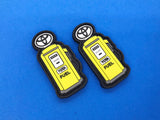 Fuel Pump Yellow PVC Ranger Eye Patch (sold in pairs)